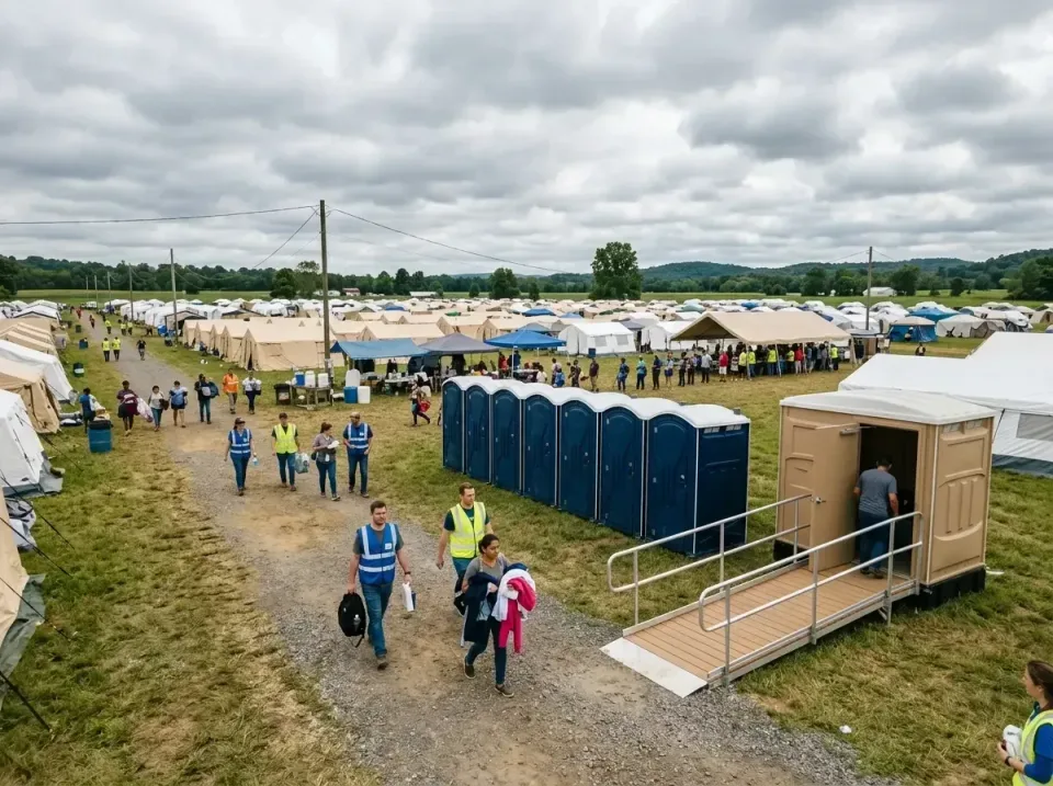 disaster-relief-camp-restrooms-010 — frequently asked questions, Dumpster & Portable Bathrooms Rental in Golden Valley, AZ